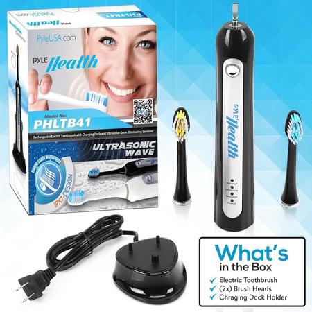 Pyle Portable Sonic Toothbrush PHLTB41BK.5